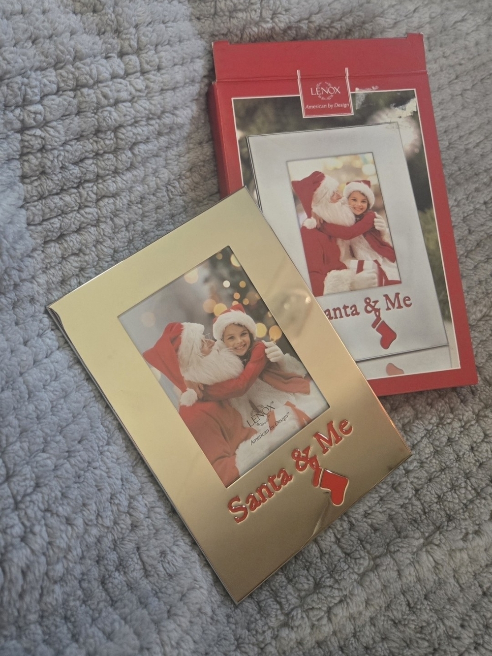 Lenox Countdown 2016 'Santa and Me' Picture Frame 4x6 NWT NIB